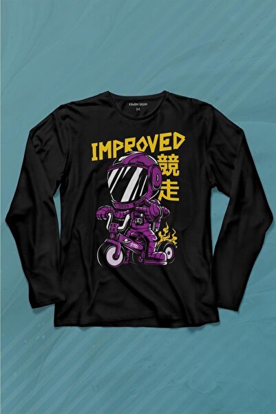 Kendim Seçtim Motocikl Kide Motocross Poboljšana Japanska Majica sa Dugim Ruk...
