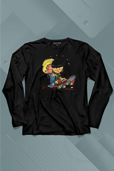 Kendim Seçtim Cedric Chen Cauvin Skate majica dugih rukava Štampano T-shirt