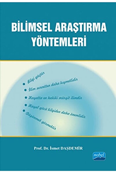 Nobel Akademik Yayıncılık Bilimsel Araştırma Yöntemleri