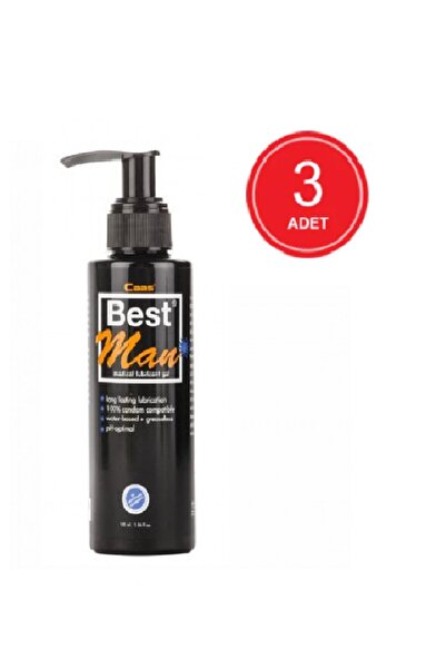 Best Man Su Bazlı Kayganlaştırıcı Jel 3 X 150 ml