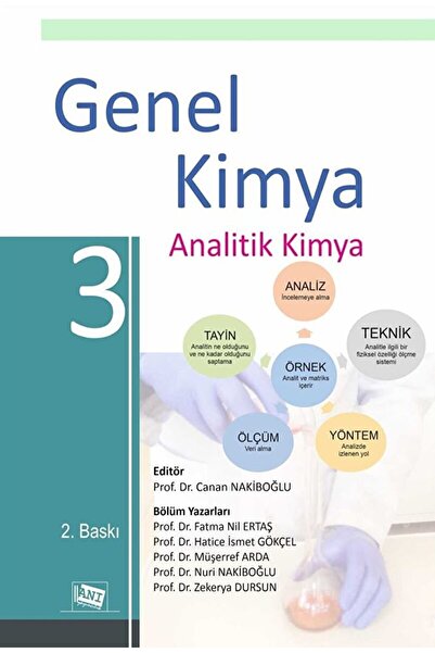 Anı Yayıncılık Genel Kimya 3 Analitik Kimya / Fatma Nil Ertaş / / 9786051706054