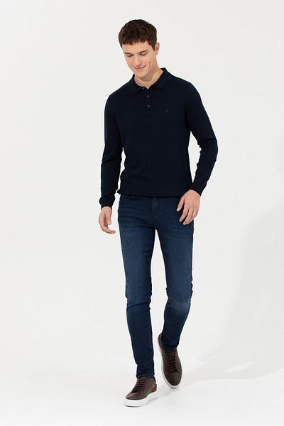 Pierre Cardin Τζιν παντελόνι Ramson Woven Slim Fit Indigo
