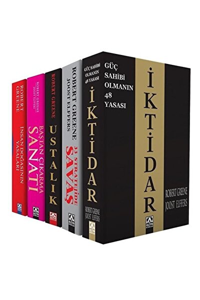 Altın Kitaplar Robert Greene Seti - 5 Kitap Takım