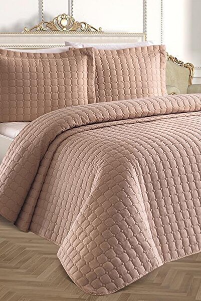 Armes Hayal Çift Kişilik Yatak Örtüsü Cappuccino