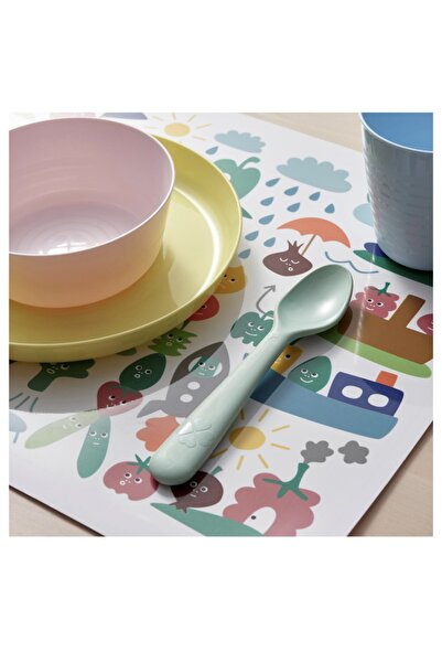 IKEA Kalas Pastel Tones 4 Pieces Children's Spoon Set