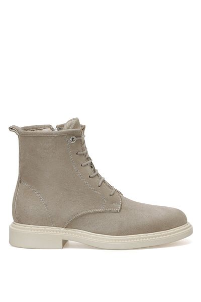 İnci Mistral.s 2pr Beige Flache Stiefel für Damen