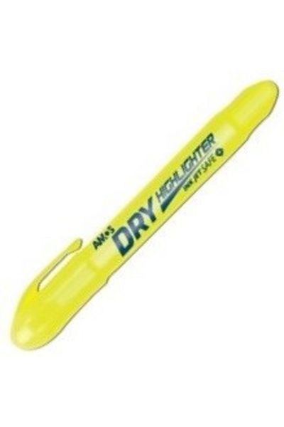 Amos 12 Pieces Yellow Highlighter Gel Dry Hl