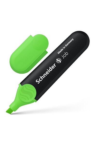 SCHNEIDER قلم تحديد فسفوري أخضر