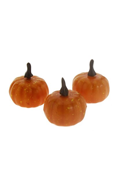 mutlu adım 3 bucăți 3x5cm dovleac decorativ dovleac artificial