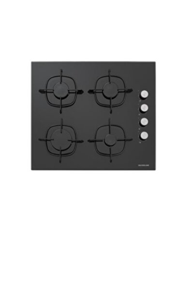 Silverline Siyah Cam Ankastre Set (3481 Flam 60+cs5335b02+bo6503b01)