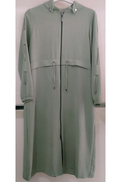 N.Y.YILDIZ Star Aerobin Sleeve Elastic Sleeves with Tunnel and Waist Tunnel Hooded Wear and Go Cap