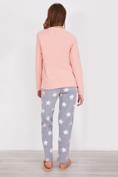 Arnetta Tavşanlı Polar Pijama Takım