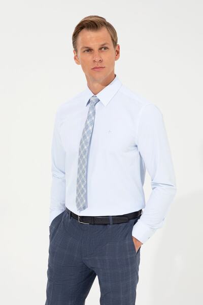 Pierre Cardin Erkek Acik Mavi Gömlek