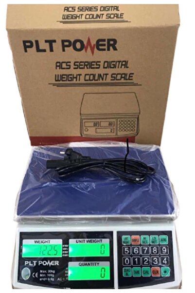 PLT POWER 30kg 0,5gr Hassas Sayım Terazisi
