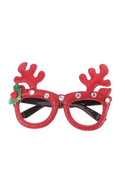 MERT AMBALAJ نظارات السنة الجديدة نماذج الغزلان الترتر 1 قطعة