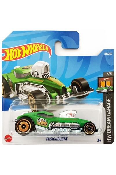 HOT WHEELS Fusionbusta Green 2021 Tekli Arabalar 1/64 Ölçek Metal Oyuncak Araba