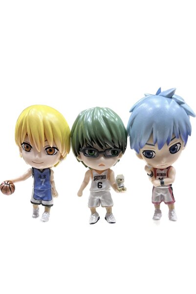 RMC Design Figür Kuroko Basketbol Üçlü Set Ryota Kise-tetsuya Kuroko-shintaro Midorima 10 Cm