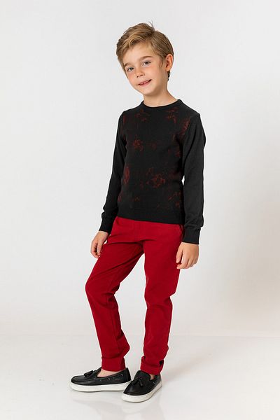 incity Pulover negru pentru baieti