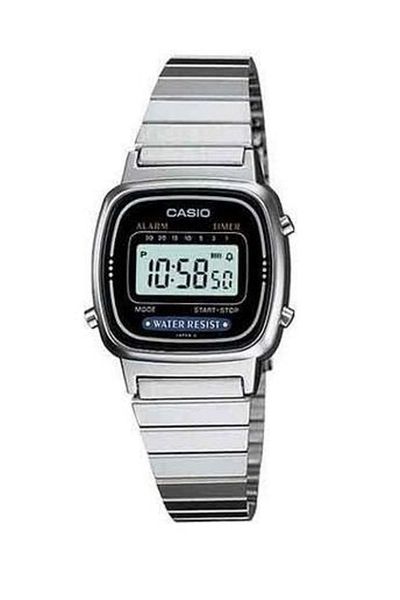 Casio ساعة يد نسائية ريترو LA670WA-1DF