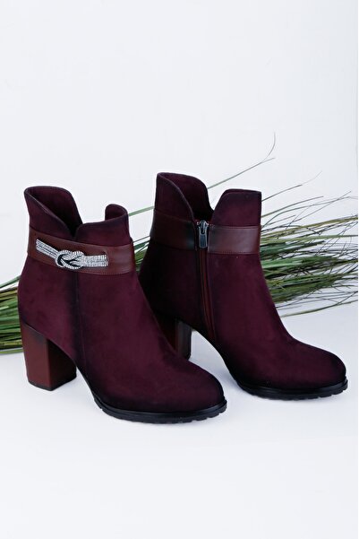 RENKLİBUTİK Stylish Accessory Detailed Daily Boots Bootie