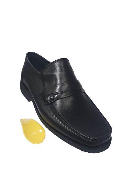 Bifond Shoes Hakiki Deri Kauçuk Tabanlı Ramiz Rok