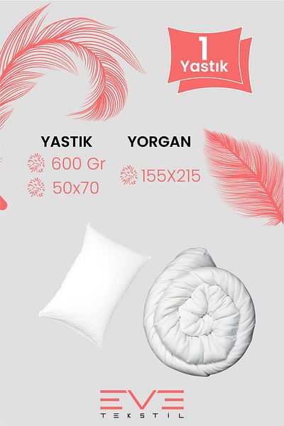 Eve Tekstil Eve Single Size Quilt Set 155X215 cm