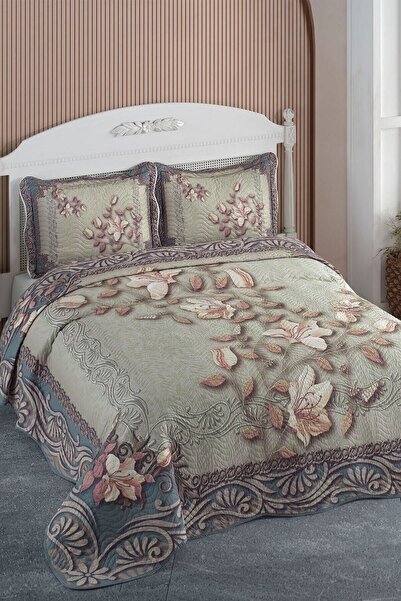 Örtüm Diana Çift Kişilik Kapitone Yatak Örtüsü