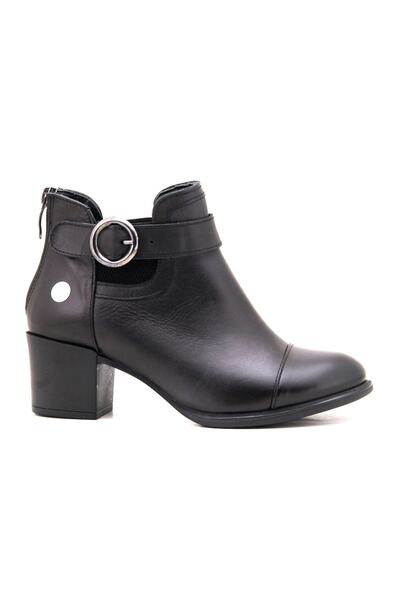 Mammamia D22kb-1525 Siyah Topuklu Bot