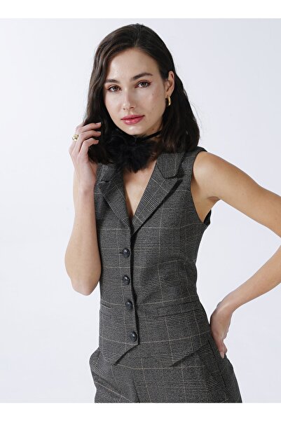 Fabrika Brown Women's Vest Elna