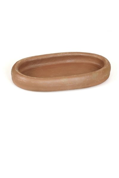 Batur Ticaret Doğal Toprak Yemek Güveci Oval Tepsi 25 Cm