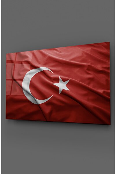 TAULART Стъклена картина с турското знаме