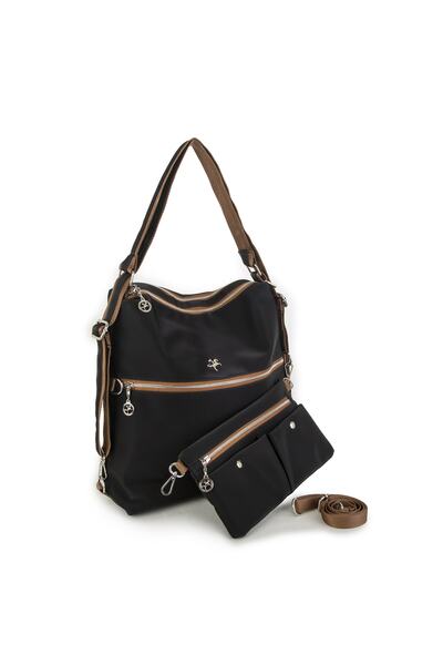 Nas Bag Both Shoulder and Back Fabric Women's Bag