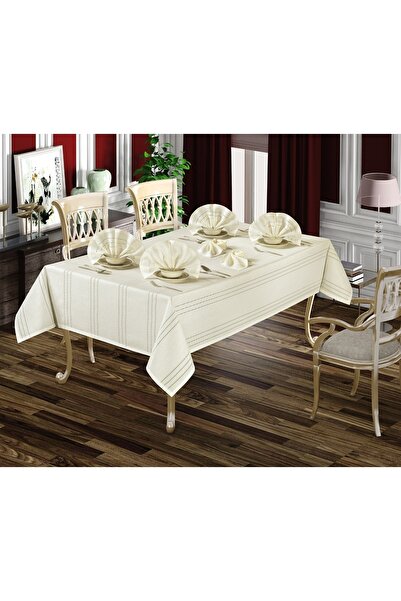 Mutfax home طقم مفرش طاولة 12 كيسليك كولبر 25 قطعة