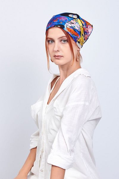 Nomads Felt باندانا حريرية| غوستاف كليمت العذراء 55x55 سم| نومادس فيلت