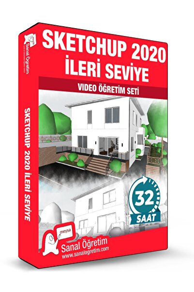 Sanal Öğretim Sketchup 2020 Ileri Seviye Video Ders Öğretim Seti