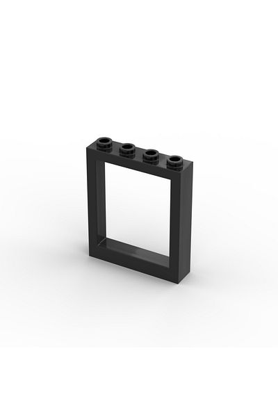 LEGO Original Accessory Custom Moc Door City Building 1 X 4 X 4 Black Door 2 Pieces Will Be Sent