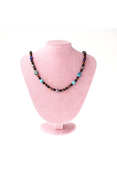 GİZEMLİ DOĞAL TAŞ Kolye Takıntı Okb Bipolar Panik Atak Depresyon Korku Nazar Fıtık Bolluk