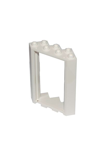 LEGO Original Accessory Custom Moc Corner City 4X4X6 White Running Door 2 Pieces
