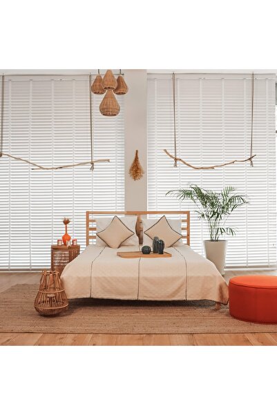 PESHCE Hazel Double Bedspread 180×240 Cm Black