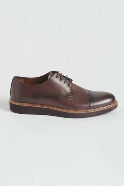 ALTINYILDIZ CLASSICS Men's Brown 100% Genuine Leather Casual Shoes