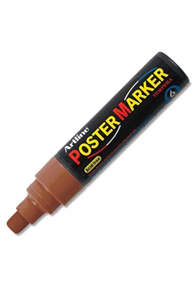 artline : Poster Markörü : 6,0 Mm : Kahverengi
