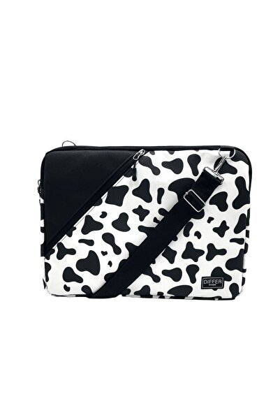 Differ Studio 13-14 بوصة نمط البقرة مقاوم للماء/حزام/كمبيوتر محمول/ماك بوك/حقيبة/حقيبة