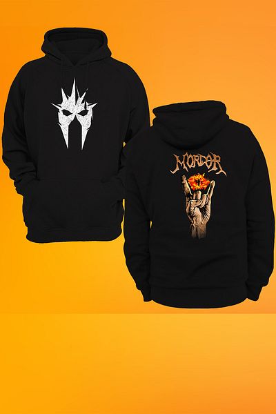 remonz Witch King Διπλό Εκτύπωση, 3 Ipl. Φούτερ με ράστερ, φλις εσωτερικά, πολύ χοντρό 100% βαμβάκι
