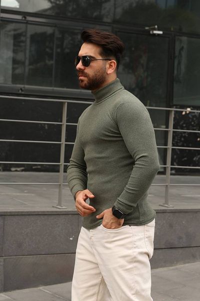 MODASAF Turtleneck Sweater Unisex