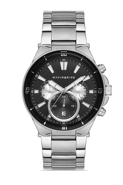 Navimarine Nvm09-a2 30 Mt Water Resistant Steel Cord Anti-Tarnish Inner Functions Active Wristwatch