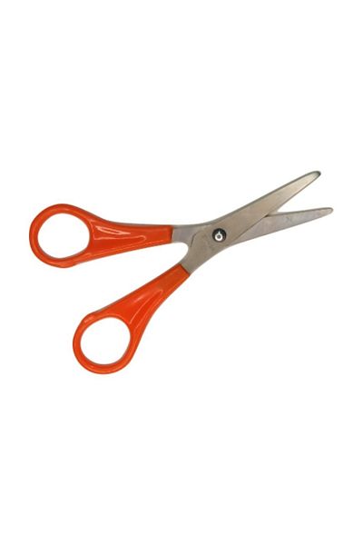 ELUX Stationery Fabric Office School Student Scissors Orange 13 Cm No:125
