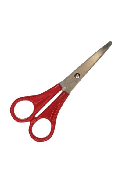 ELUX Stationery Fabric Office School Student Scissors Red 13 Cm No:125