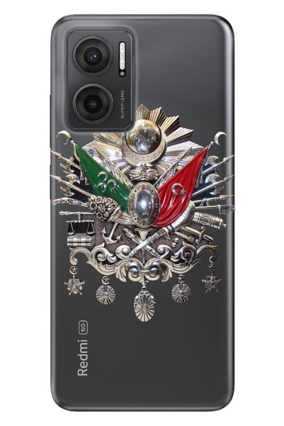 Cekuonline حافظة Xiaomi Redmi 10 Redmi 10 5g 0.4 مم سيليكون منقوشة بنقشة عثما...