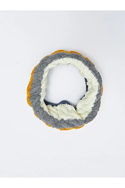 LC Waikiki Renk Bloklu Ponponlu Erkek Çocuk Bere Ve Boyunluk