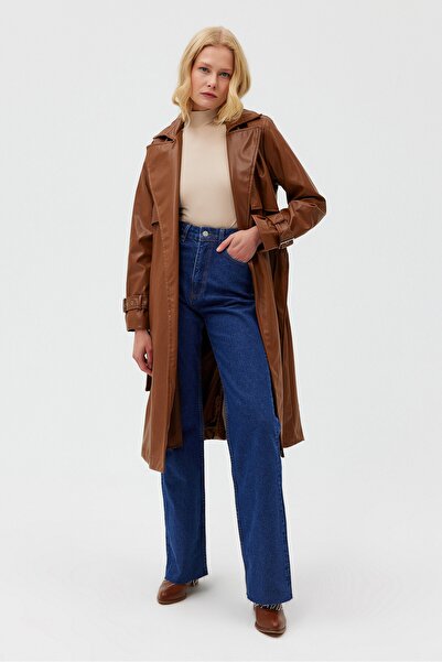 Açelya Okcu Μπλούζα κορμάκι με μισό ζιβάγκο με λαιμόκοψη